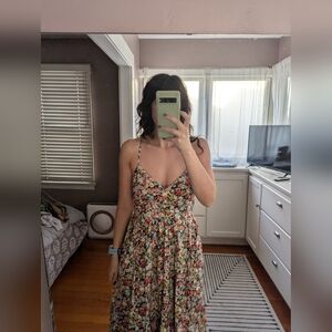 Vintage J Crew Floral Dress